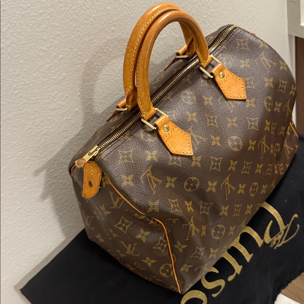Louis Vuitton Classic Brown Satchel - Picture 3 of 8